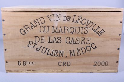 6 blles Ch. LEOVILLE LAS CASES Saint-Julien...