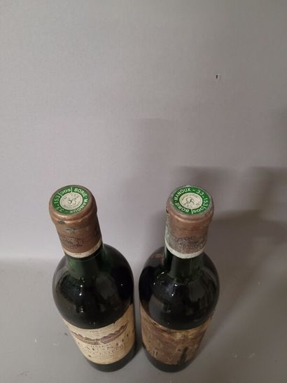 2 blles Ch. BEAU-SITE Saint-Estèphe 1969