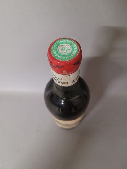 1 blle Ch. DE MARBUZET Saint-Estèphe 196...