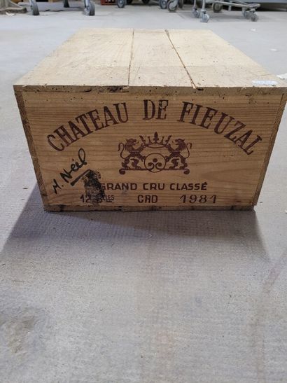 12 blles Ch. DE FIEUZAL Graves 1981