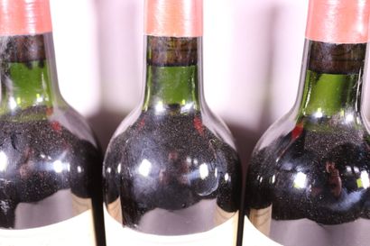6 blles Ch. BOUSCAUT Graves 1979 haute épaule...