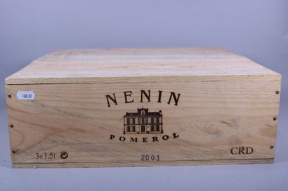 3 mags Ch. NENIN Pomerol 2001