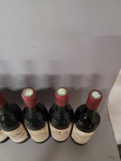 7 blles Ch. FONPLEGADE Saint-emilion 197...