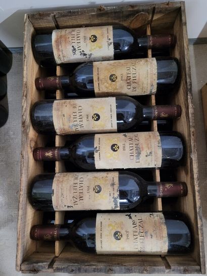 12 blles Ch. DE FIEUZAL Graves 1983