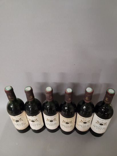 12 blles Ch. DE FIEUZAL Graves 1978