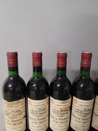7 blles Ch. FONPLEGADE Saint-emilion 197...