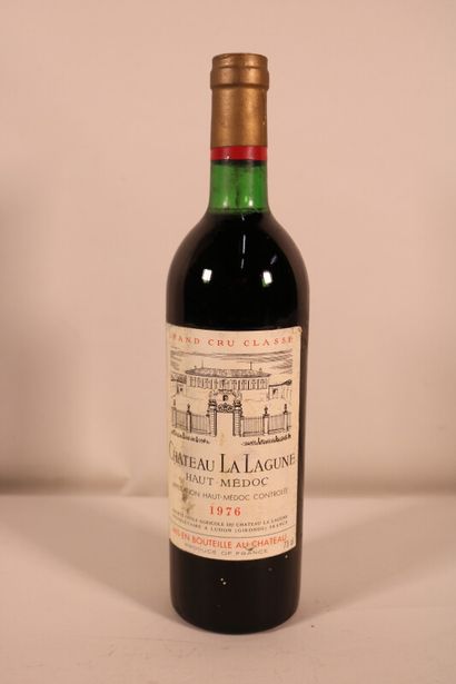 1 blle Ch. LA LAGUNE Haut-Médoc 1976 - bas...