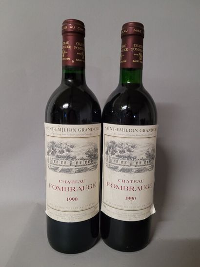 2 blles Ch. FOMBRAUGE Saint-Emilion 1990...