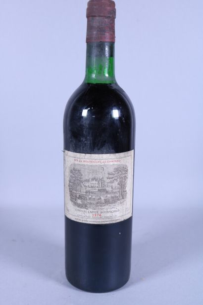 1 blle Ch. LAFITE ROTHSCHILD Pauillac 1974...