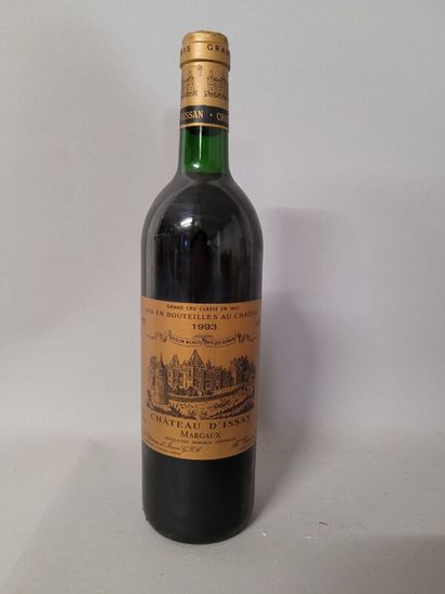 1 blle Ch. D'ISSAN Margaux 1993 - bas go...