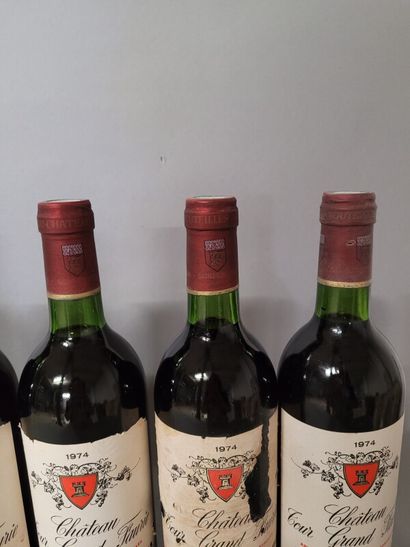 12 blles Ch. TOUR GRAND FAURIE Saint-Emilion...