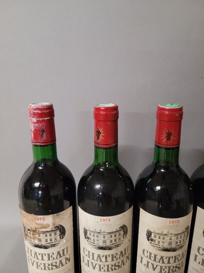 12 blles Ch. LIVERSAN Haut-Médoc 1973