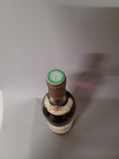 1 blle Ch. CAILLOU Sauternes 1975 - Bas goulot,...