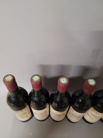 7 blles Ch. FONPLEGADE Saint-emilion 197...