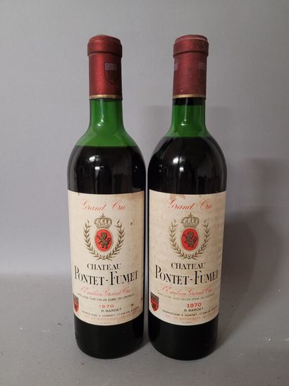 2 blles Ch. PONTET-FUMET Saint-Emilion 1...