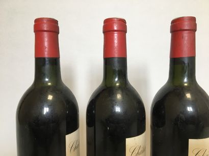 3 blles Ch. POUJEAUX Moulis-en-Médoc 1979...