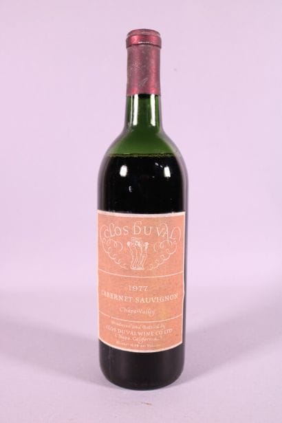 1 blle CLOS DU VAL Napa Valley Cabernet Sauvignon...