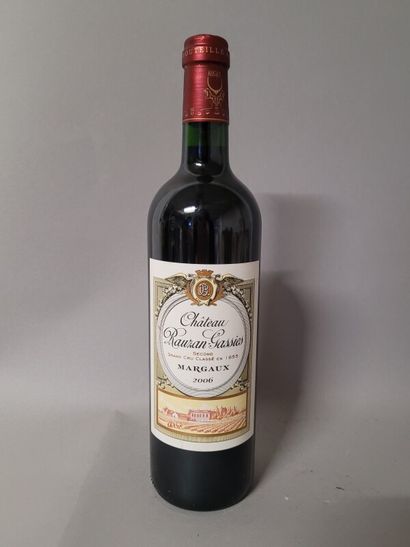1 blle Ch. RAUZAN-GASSIES Margaux 2006