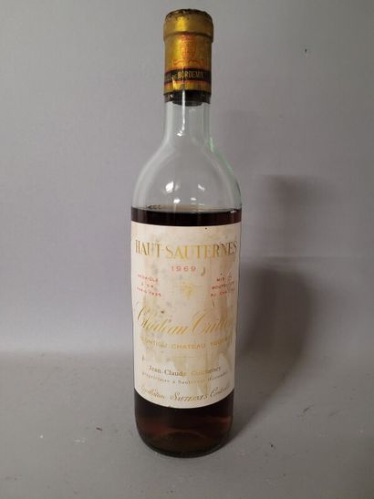 1 blle Ch. TRILLON Sauternes 1969