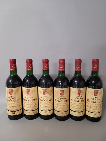 12 blles Ch. GRAND BARIL Montagne Saint-Emilion...