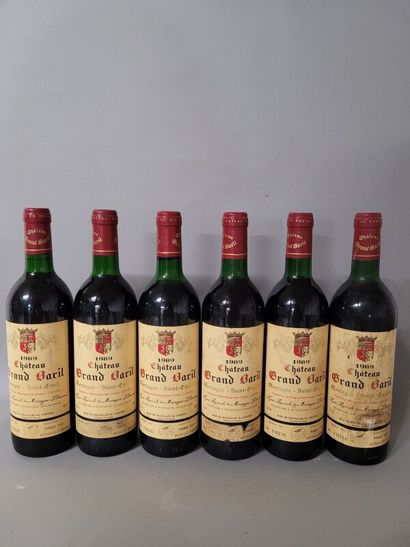 12 blles Ch. GRAND BARIL Montagne Saint-Emilion...