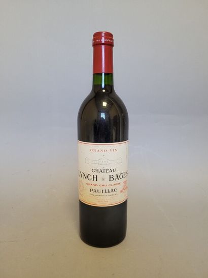 1 blle Ch. LYNCH BAGES Pauillac 1992 - bas...