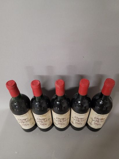 5 blles Ch. LA FLEUR DU ROY Pomerol 1978...