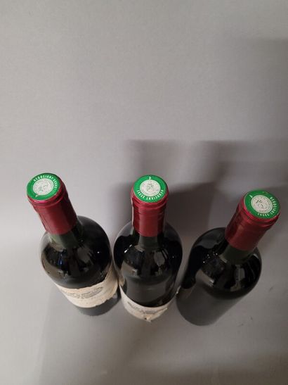 3 blles Ch. LE BRUILLEAU Pessac-Léognan 1997...