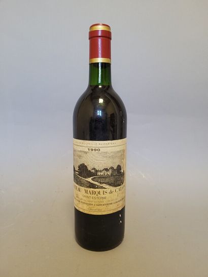 1 blle Ch. MARQUIS DE CALON Saint-Estèphe...
