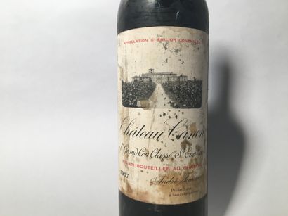 1 blle Ch. CANON Saint-Emilion 1957 - Basse...