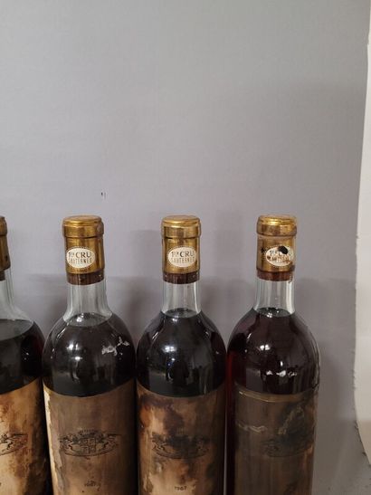 7 blles Ch. RABAUD PROMIS Sauternes 1967...