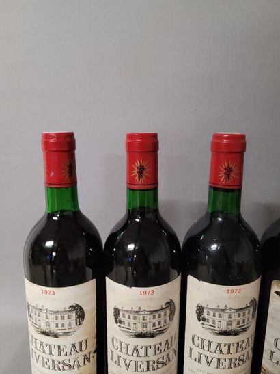 12 blles Ch. LIVERSAN Haut-Médoc 1973