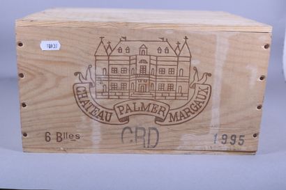 6 blles Ch. PALMER Margaux 1995