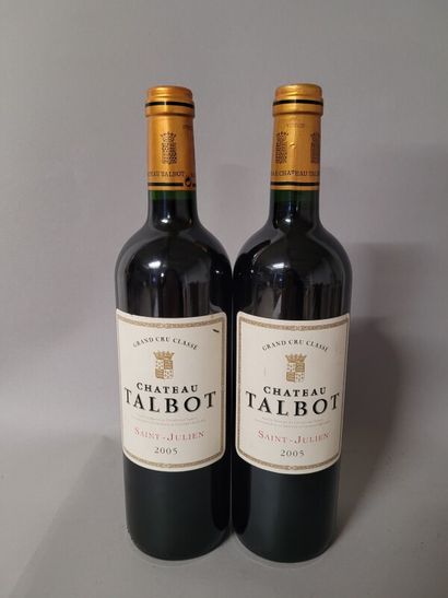 2 blles Ch. TALBOT Saint-Julien 2005
