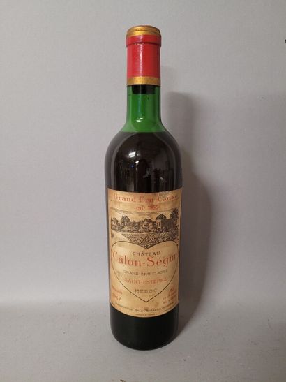 1 blle Ch. CALON SEGUR Saint-Estèphe 1967...