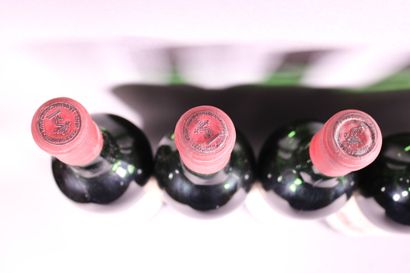 6 blles Ch. CARBONNIEUX Graves 1964 2 haute...