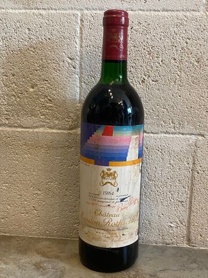 1 blle Ch. MOUTON ROTHSCHILD - Pauillac 1984...