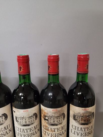 12 blles Ch. LIVERSAN Haut-Médoc 1973