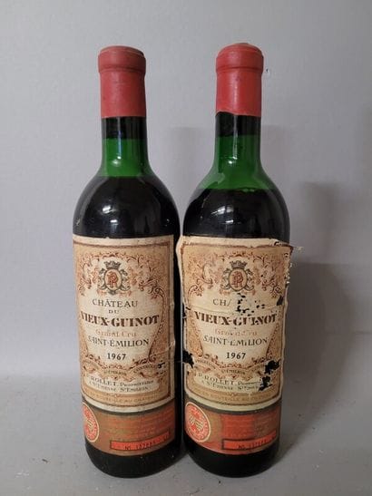 2 blles Ch. DU VIEUX-GUINOT Saint-Emilion...