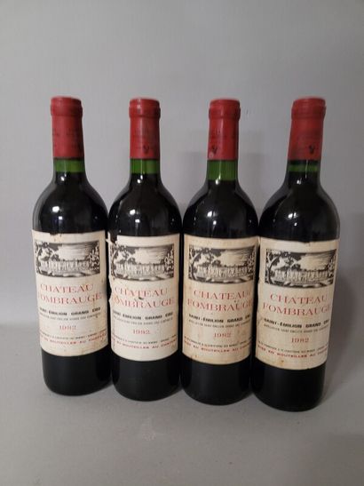 4 blles Ch. FOMBRAUGE Saint-Emilion 1982