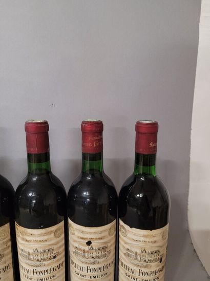 7 blles Ch. FONPLEGADE Saint-emilion 197...