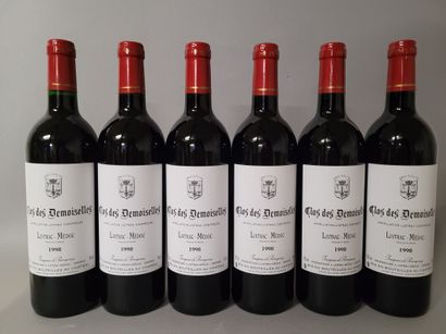 6 blles CLOS DES DEMOISELLES Listrac-Médoc...
