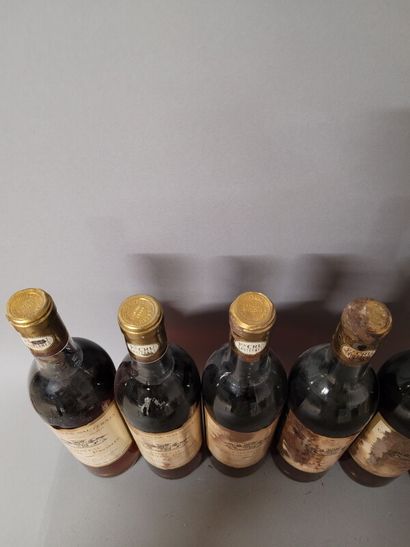 7 blles Ch. RABAUD PROMIS Sauternes 1967...