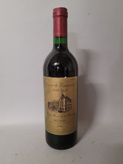 1 blle CUVEE DU CENTENAIRE 1888-1998 Mairie...