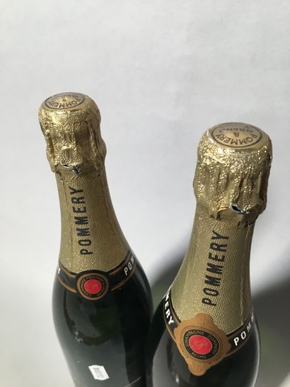 2 blles POMMERY Champagne Brut Royal - Parfait...