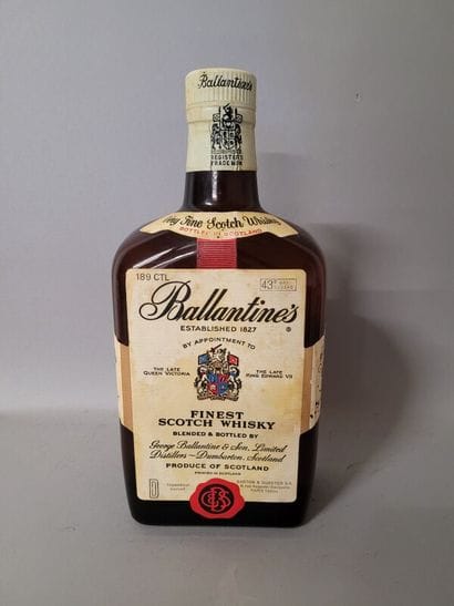 1 mag BALLANTINES Scotch Whisky 43° 189c...