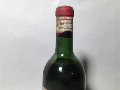 1 blle Ch. FONPLEGADE Saint-Emilion 1959...