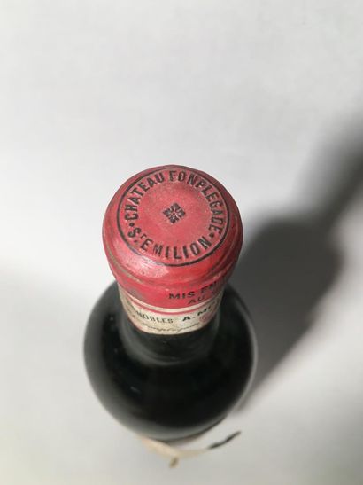 1 blle Ch. FONPLEGADE Saint-Emilion 1959...