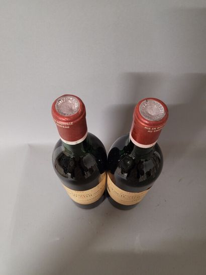 2 blles Ch. LYNCH-MOUSSAS Pauillac 1970 -...