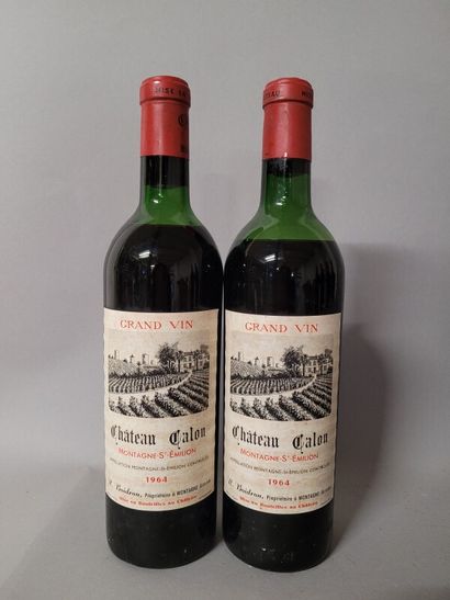 2 blles Ch. CALON Saint-Emilion 1964 - 1...